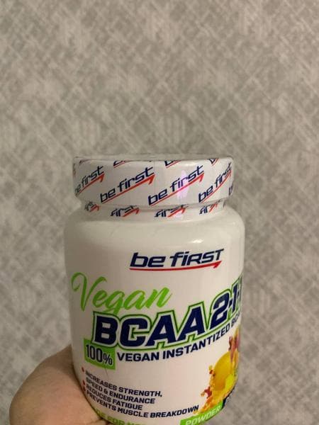 BE FIRST BCAA 2:1:1 — фото из отзыва «Хорошая и работающая бцаа»
