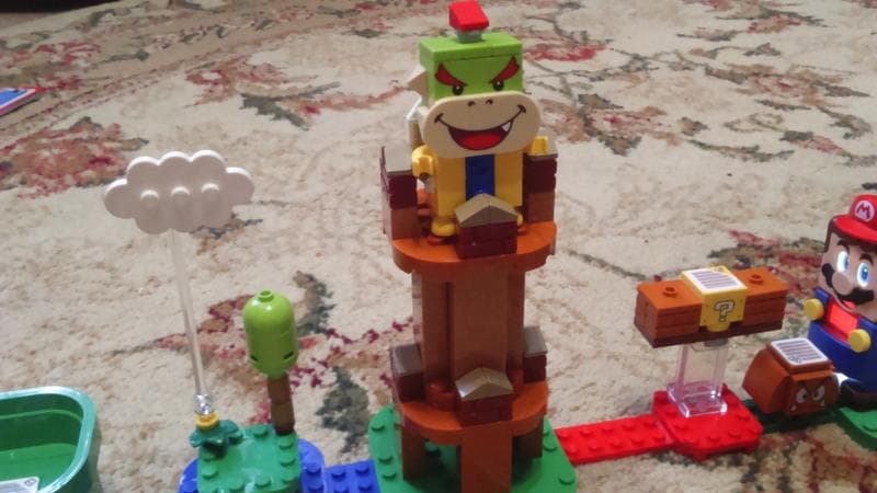 Super Mario LEGO — фото из отзыва «Отличный конструктор для ребенка 6 лет, понравиться и тем, к» (2 из 2)