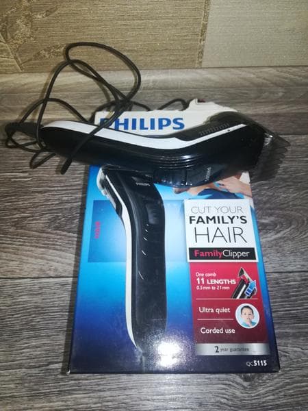 Машинка для стрижки волос PHILIPS QC5115 — фото из отзыва «Что подарить мужчине? Отличный вариант!»