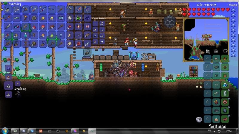 Игра "Terraria" — фото из отзыва «Это та игра, на которую не жалко потратить пару тысяч часов.»