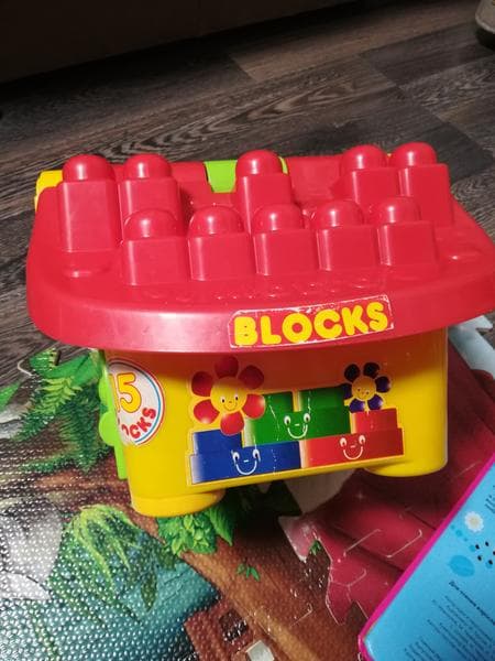 "Логический домик" Molto blocks Полесье — фото из отзыва «Отличная развивающая игрушка» (1 из 4)