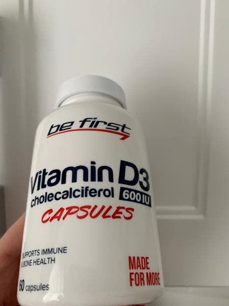 Be First Vitamin D3 600IU (витамин Д3 600МЕ) — фото из отзыва «Заменяет солнышко»