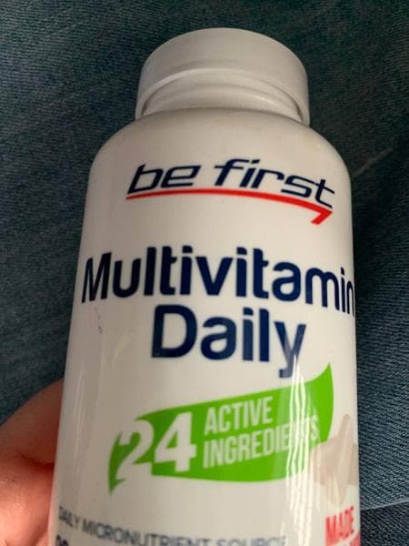 Be First Multivitamin Daily 90 таблеток — фото из отзыва «Восполняет отлично, настроение супер!»