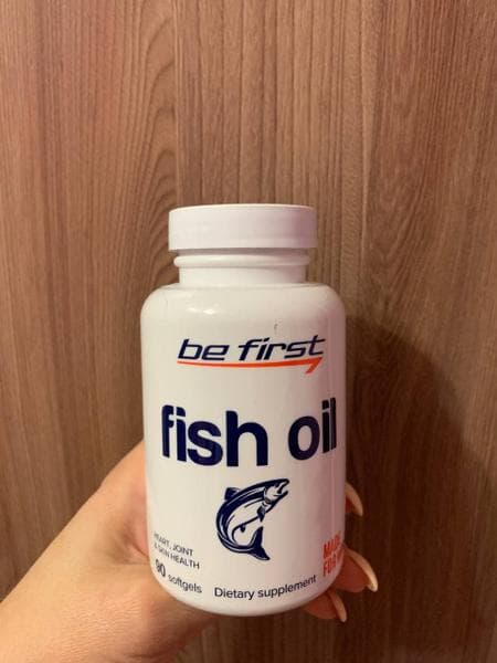 Be first fish oil — фото из отзыва «Кожа теперь имеет здоровый вид»