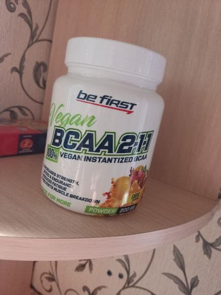 BE FIRST BCAA 2:1:1 — фото из отзыва «Приятный вкус и хороший эффект»