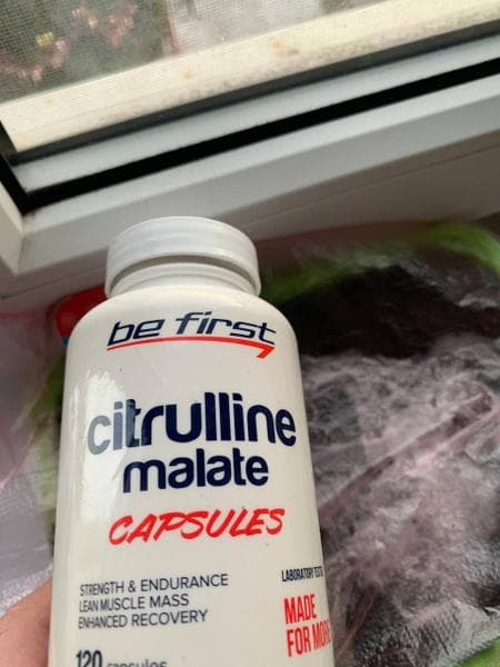 Be First Цитруллин Citrulline Malate Capsules 120 — фото из отзыва «Штука российская»