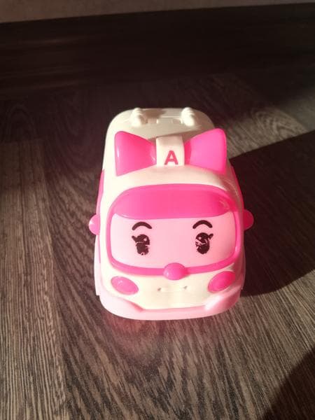 Детская игрушка  «Poli robocar» Amber — фото из отзыва «Игрушка на пару раз, хорошо подумав уже не стали бы покупать» (1 из 3)