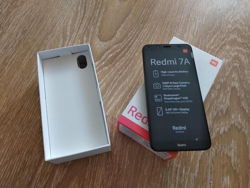 Телефон Xiomi Redmi 7А — фото из отзыва «Телефон отличный, хорошие функции, удобный по внешнему виду.»