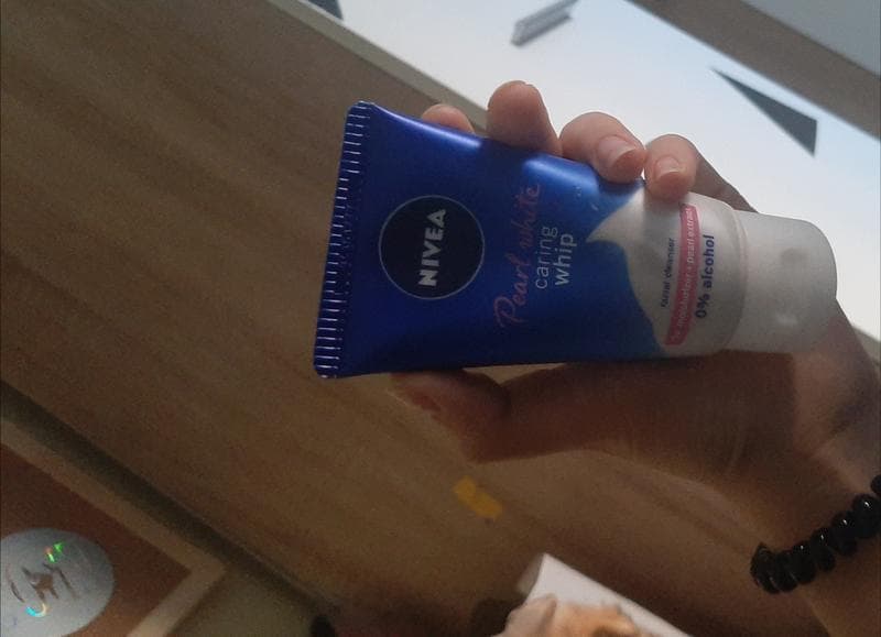 Пенка для умывания Nivea Pear white caring whip — фото из отзыва «Отличная пенка, увлажняет кожу» (1 из 2)