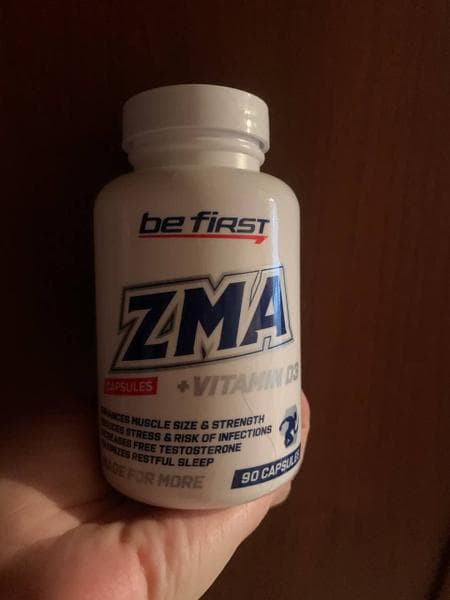 Be First ZMA + vitamin D3 90 капсул — фото из отзыва «Повышает иммунитет»
