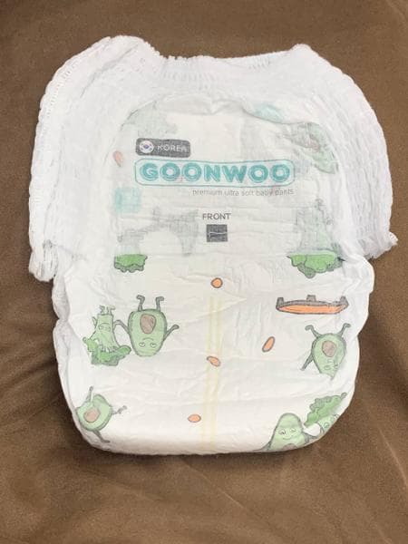 GOONWOO — фото из отзыва «Подгузники Goonwoo на страже спокойных ночей» (1 из 2)