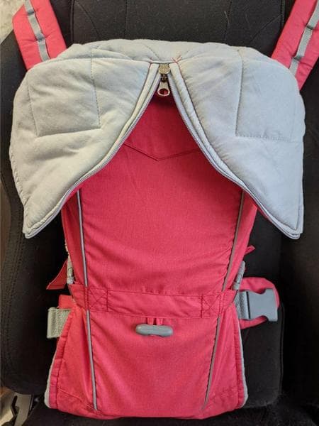 Рюкзак-кенгуру BabyActive Vikont — фото из отзыва «Удобный и безопасный рюкзачок для новорожденных и старше» (4 из 5)