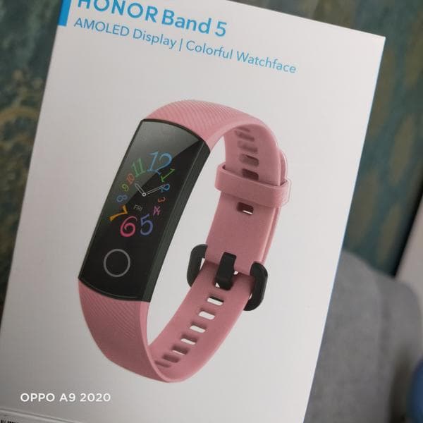 Фитнес-браслет Honor Band 5, синий — фото из отзыва «Это не просто часы, это умный помощник.»