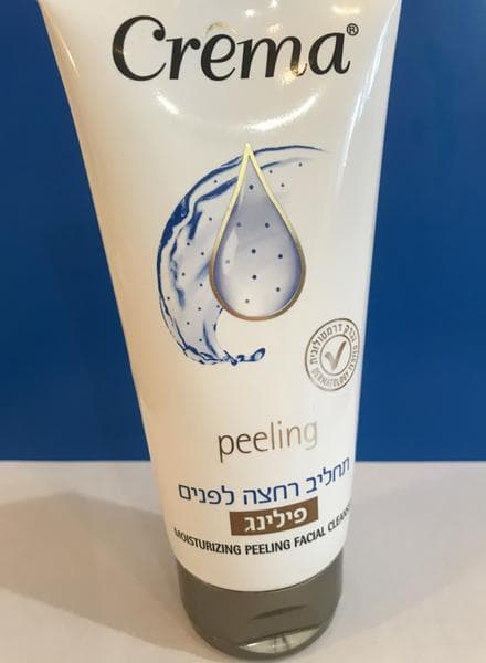 Молочко с пилингом Crema  — фото из отзыва «Нежное очищение кожи»