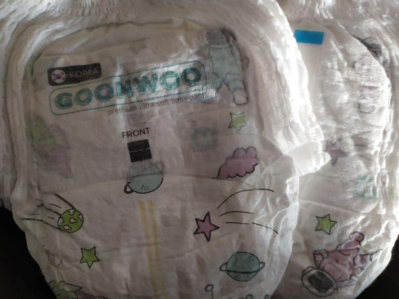 GOONWOO — фото из отзыва «Подгузники goonwoo наша находка»