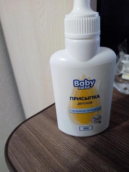 Baby care присыпка — фото из отзыва «Хорошая присыпка по доступной цене»