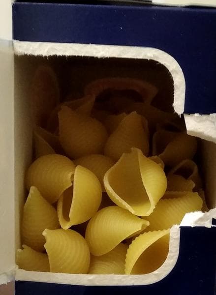 Паста Barilla Conchiglie Rigate — фото из отзыва «Вкусная паста необычной оригинальной формы»