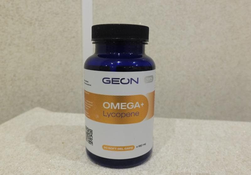 БАД Geon omega + lycopene 90 капсул — фото из отзыва «БАД с хорошим составом» (1 из 2)