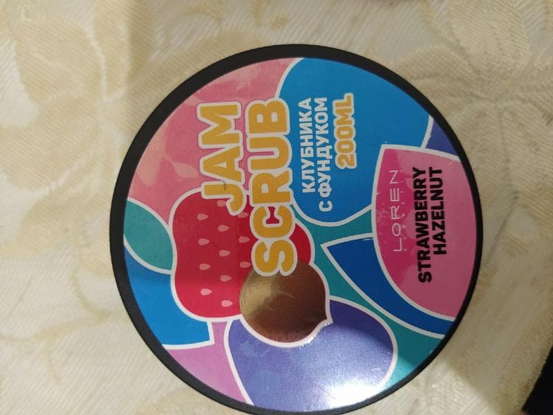 Скраб для тела Loren jam scrub — фото из отзыва «Хороший скраб для тела.»
