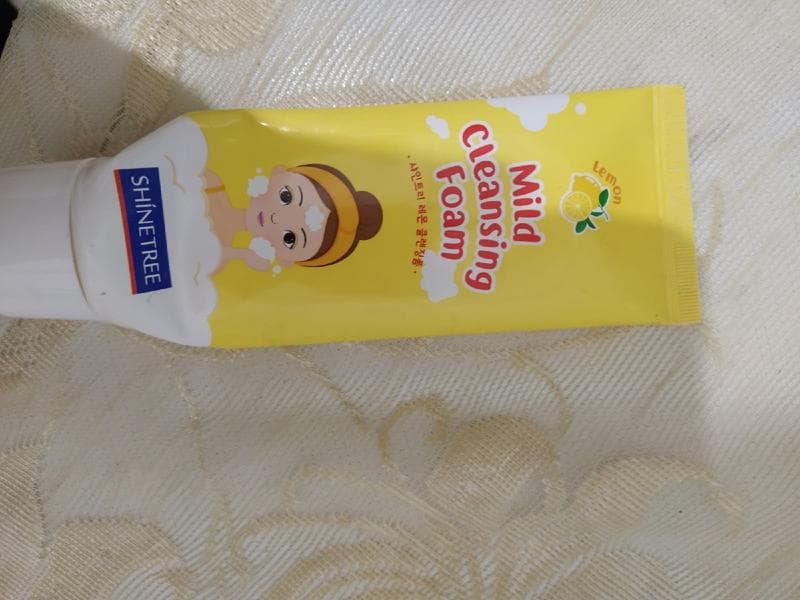 Пенка Mild Cleansing foam Lemon — фото из отзыва «Хорошая очищающая пенка для лица.»