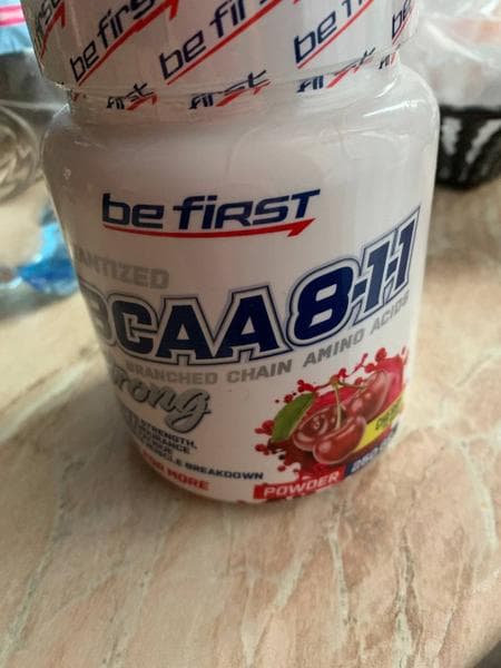 Be First BCAA 8:1:1 Instantized powder 250 гр — фото из отзыва «Если я долго не тренируюсь, то приобретаю эту добавку»
