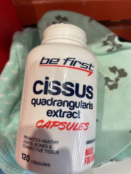 Be First Cissus Quadrangularis Extract 90 капсул — фото из отзыва «Поддерживае мои суставы и иммунитет!»
