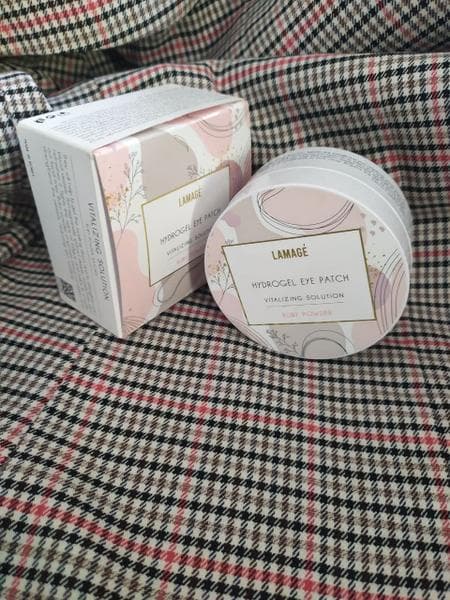 Патчи для глаз LAMAGE VITALIZING SOLUTION Ruby Powder — фото из отзыва «Попрощалась с отеками благодаря LAMAGE» (3 из 4)
