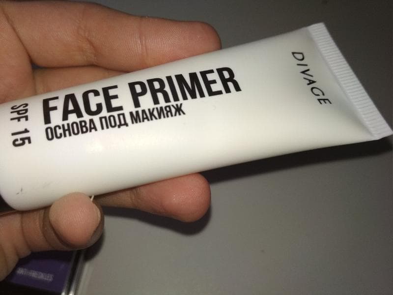 База под макияж Divage face primer — фото из отзыва «Отличная база под макияж.»