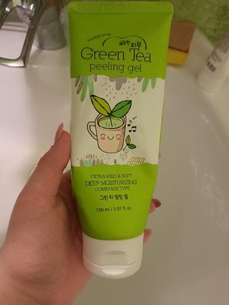 Пилинг Pilling gel Green Tea — фото из отзыва «Хороший пилинг для лица»