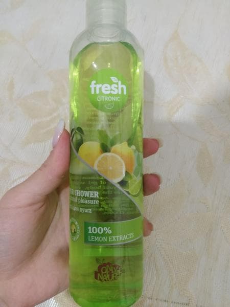 Гель для душа Fresh Citronic Lemon — фото из отзыва «Хороший гель для душа»