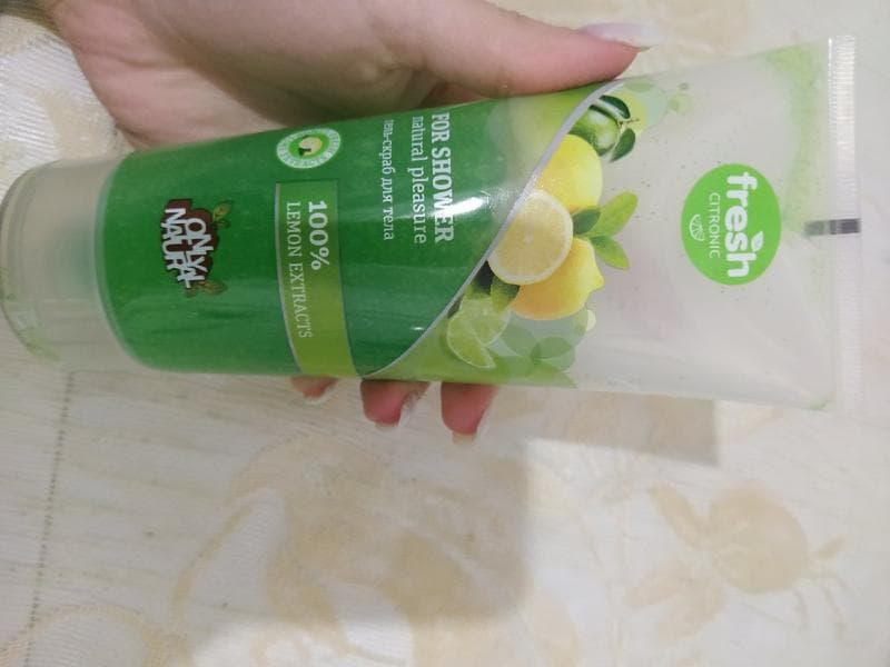 Скраб для тела Fresh Citronic Lemon — фото из отзыва «Хороший скраб для тела.»