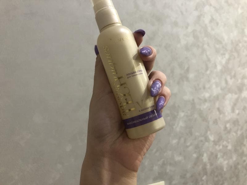 Лосьон спрей Avon advance TECHnigues Для тонких волос — фото из отзыва «Хороший»