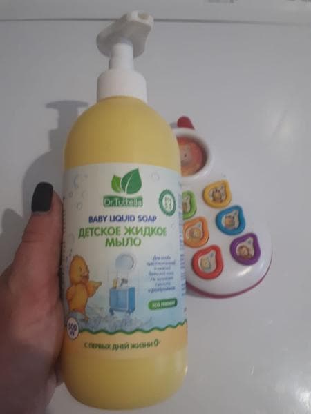 Детское жидкое мыло Dr Tuttelle — фото из отзыва «Детское жидкое мыло Dr Tuttelle. Небольшой отзыв» (1 из 4)