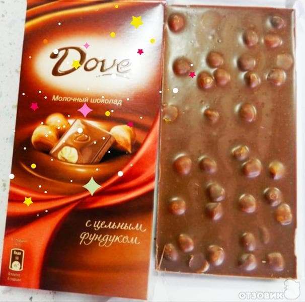 Шоколад Dove Promises — фото из отзыва «По мне это самый вкусный шоколад: нежный, в меру сладкий»