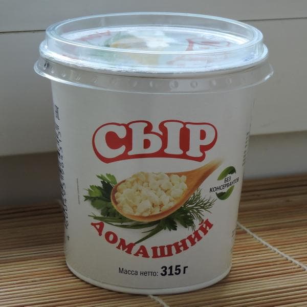 Сыр домашний "КАРАТ" — фото из отзыва «На сыр это мало похоже, но очень вкусно.»