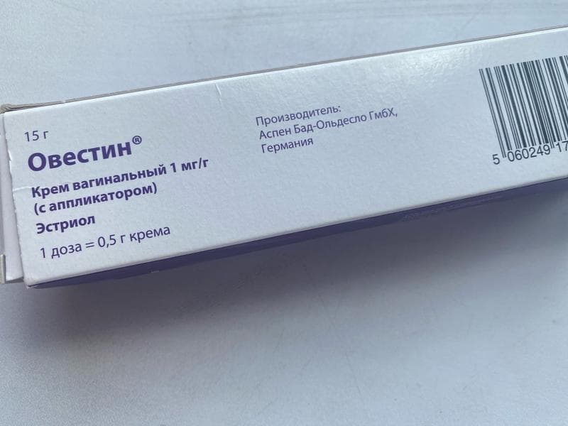 Овестин — фото из отзыва «При климаксе оказался незаменимым» (2 из 2)