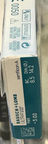 Линзы Bausch+Lomb ULTRA — фото из отзыва «Для меня идеальные линзы»