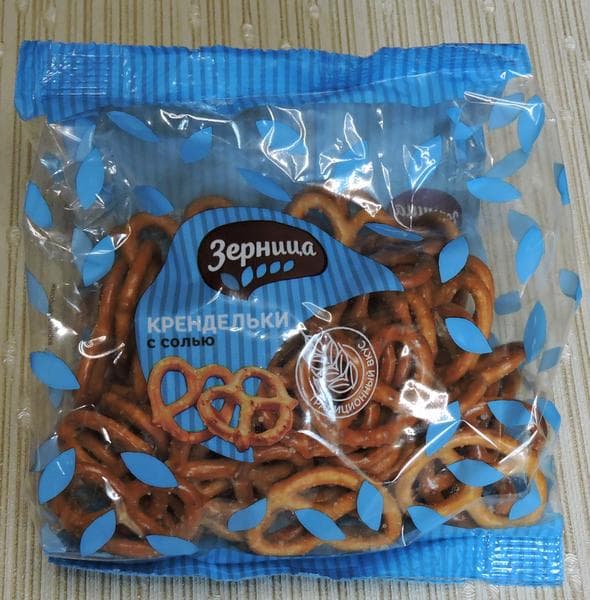 Крендельки с солью "Зерница" — фото из отзыва «Вкусные и солёные.» (2 из 2)