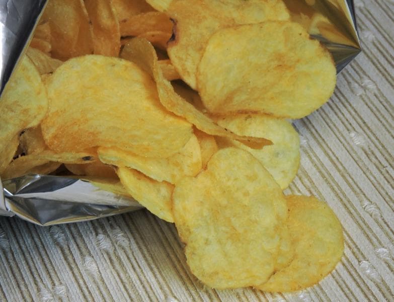 Чипсы "Lay’s" зелёный лук — фото из отзыва «Мне понравились.» (1 из 2)