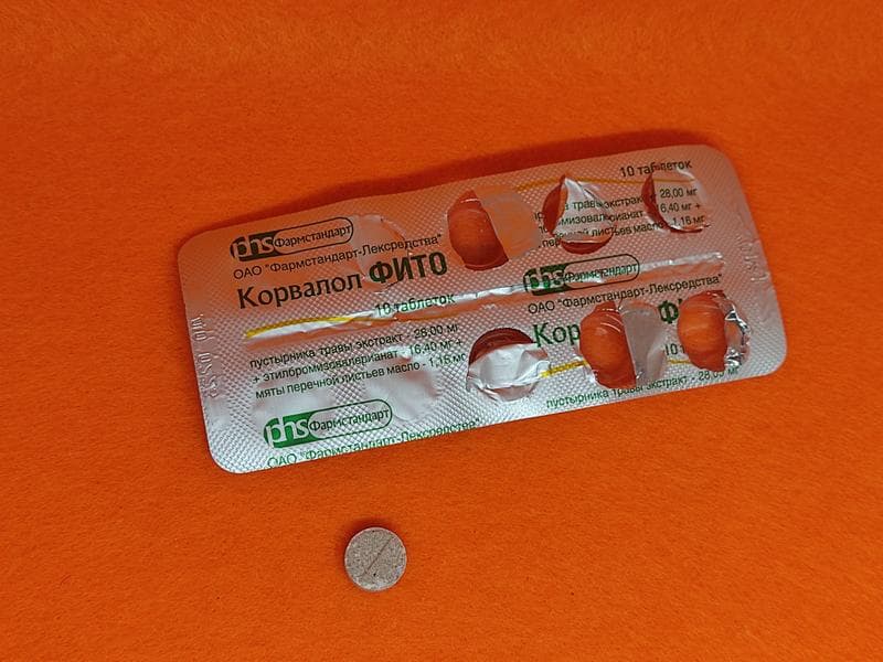 Корвалол Фито — фото из отзыва «Корвалол Фито - таблеточки просто чудо какие классные.»