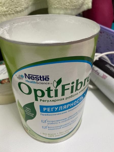 Оптифайбер (OptiFibre) — фото из отзыва «Забыла о слабительных»