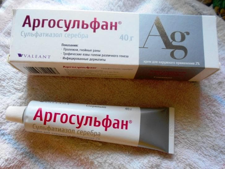 Аргосульфан – антибактериальный препарат — фото из отзыва «Лучший на сей день антибактериальный и заживляющий раны преп»
