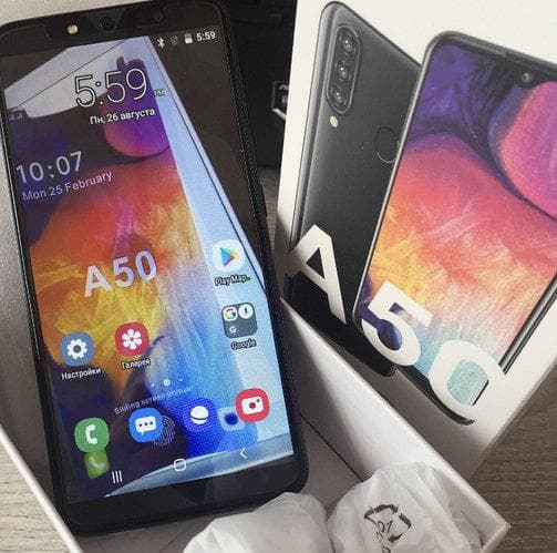 Телефон Samsung Galaxy A50 — фото из отзыва «Крутой и офигенный телефон»