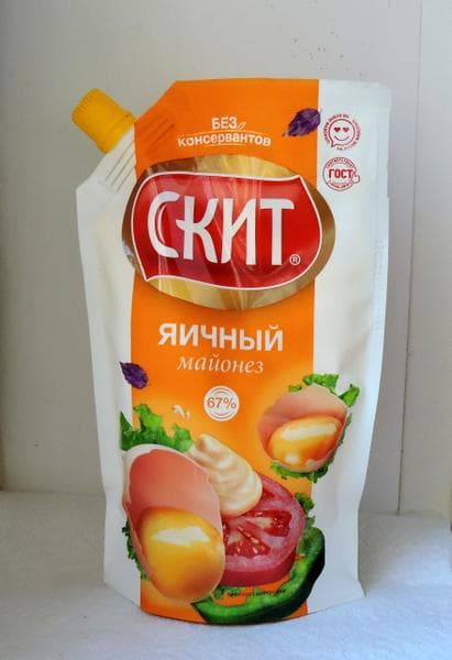 Майонез "Скит" яичный — фото из отзыва «Действительно фаворит.»