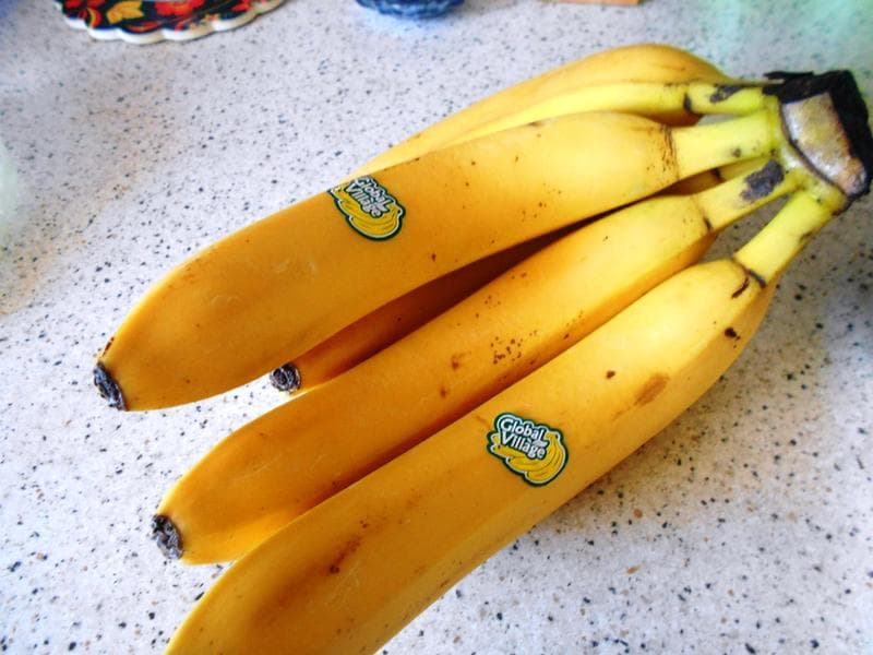 Бананы Global village — фото из отзыва «Очень вкусные бананы» (2 из 2)