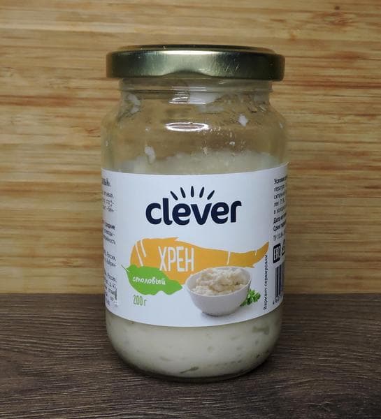 Хрен столовый "Clever" — фото из отзыва «Странный хрен.» (2 из 2)