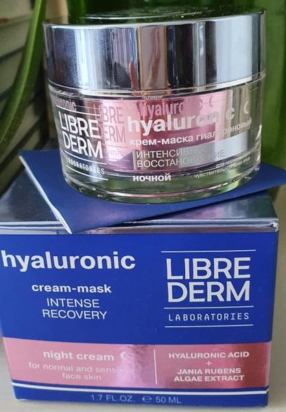 Крем для лица Librederm Eco-refill Крем-маска интенсивное восстановление — фото из отзыва «Хорошая маска для восстановления кожи.»
