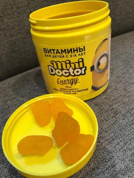 Мини Доктор Энерджи — фото из отзыва «Выбрала Mini Doctor Energy из-за состава» (1 из 2)