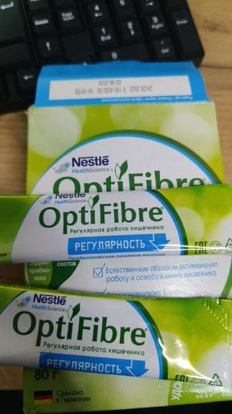 Оптифайбер (OptiFibre) — фото из отзыва «Оптифайбер можно мешать с кофе))»