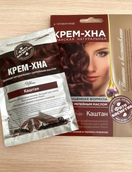 Крем-хна Фитокосметик  — фото из отзыва «Мои впечатления» (1 из 2)